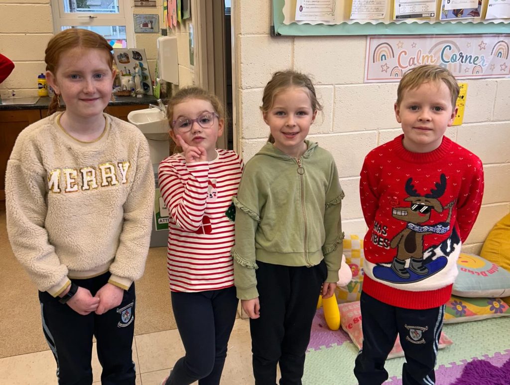 Christmas jumper day for the Toy show tonight 🤩🎄⭐️.