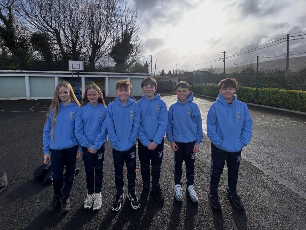 6th class got their hoodies 🩵🩵 #classof2026 🙌