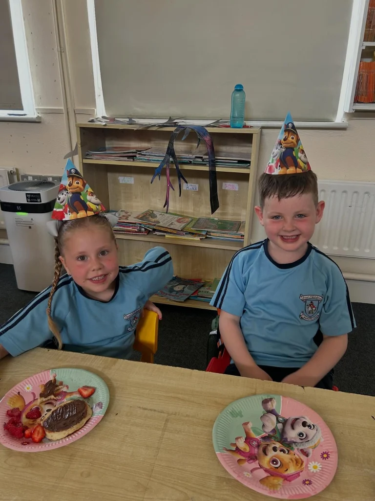 End of year party in junior and senior infants ☀️😁